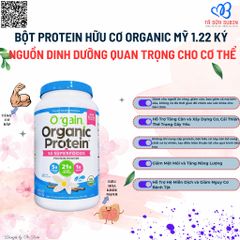 Bột Protein Hữu Cơ Organic Protein & Superfoods Mỹ 1.22kg