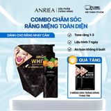 Combo 7 Ngày Miếng Dán Răng Than Tre Anriea + 1 KĐR Hương Cam - QUÀ TẶNG ƯU ĐÃI