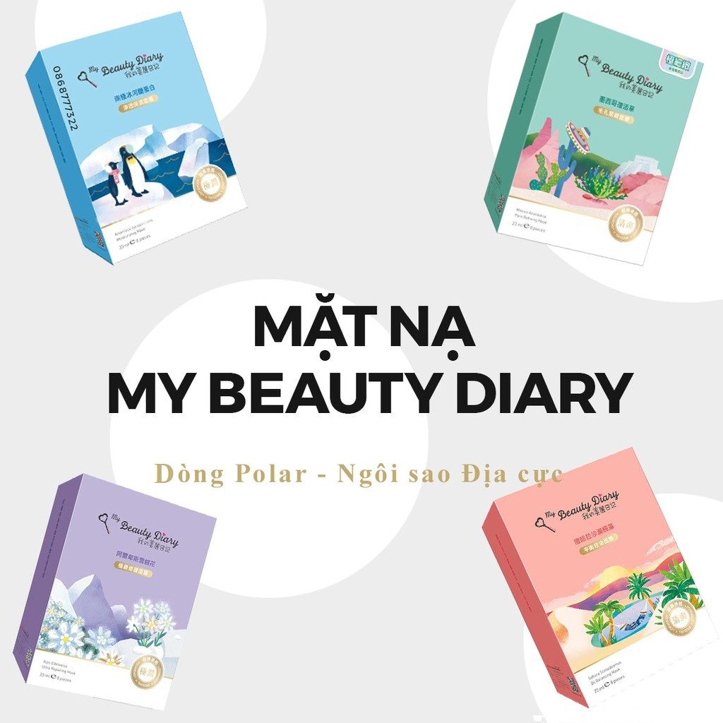Bộ sưu tập cực địa - Mặt nạ My Beauty Diary dòng Polar