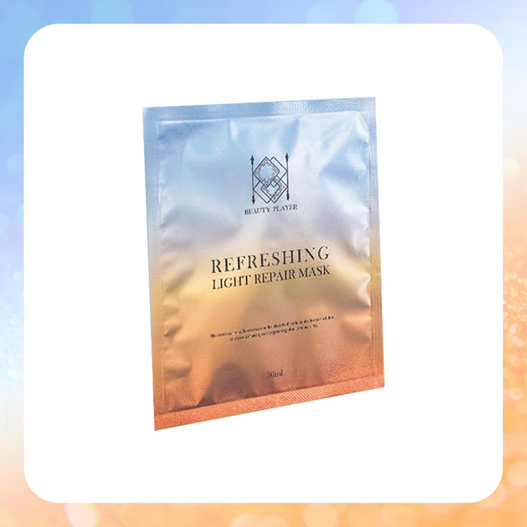 Mặt nạ phát sáng kháng khuẩn phục hồi da Beauty Player Light Mask (Hộp 5 miếng)