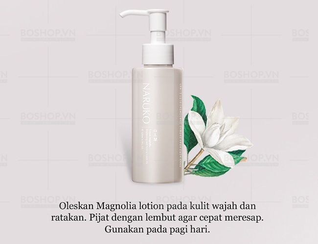 SỮA DƯỠNG ẨM TRẮNG DA BẠCH NGỌC LAN NARUKO 120mL