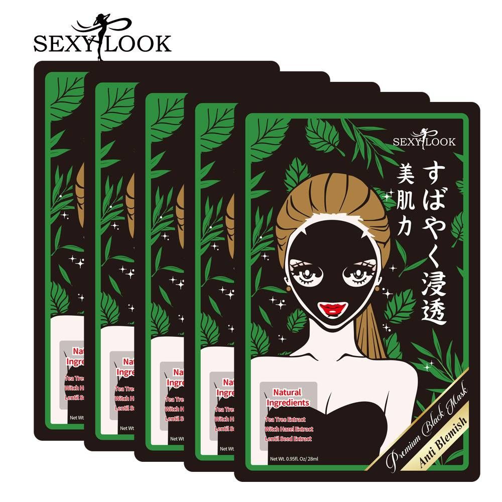 Combo 10 Miếng Mặt Nạ Tràm Trà Kiểm Soát Dầu và Mụn SEXYLOOK