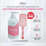  Tinh chất dưỡng tóc phục hồi tóc không xả lại với nước hương nước hoa iShine 100ml 