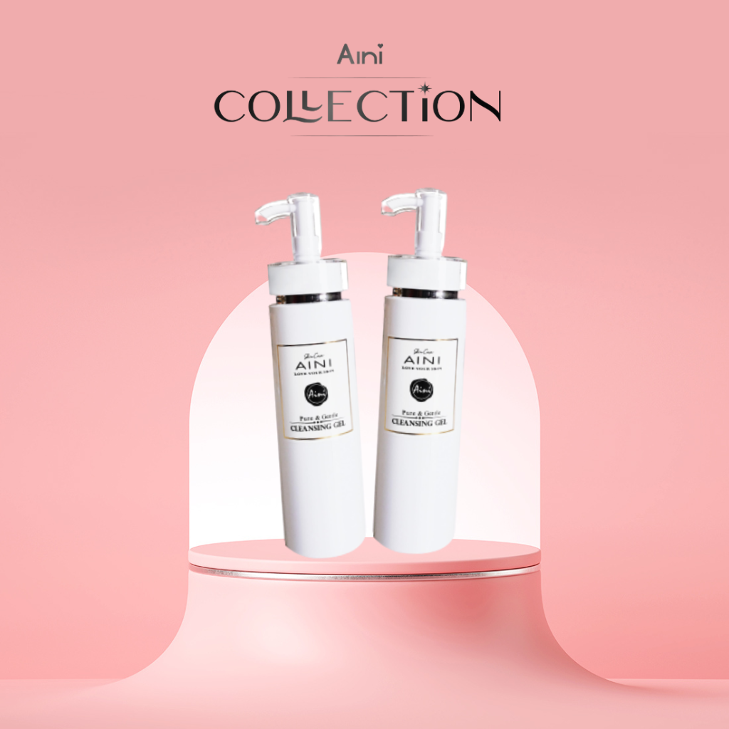 Gel Tẩy Trang Sữa Rửa Mặt 2in1 AINI Công Nghệ Độc Quyền Đài Loan