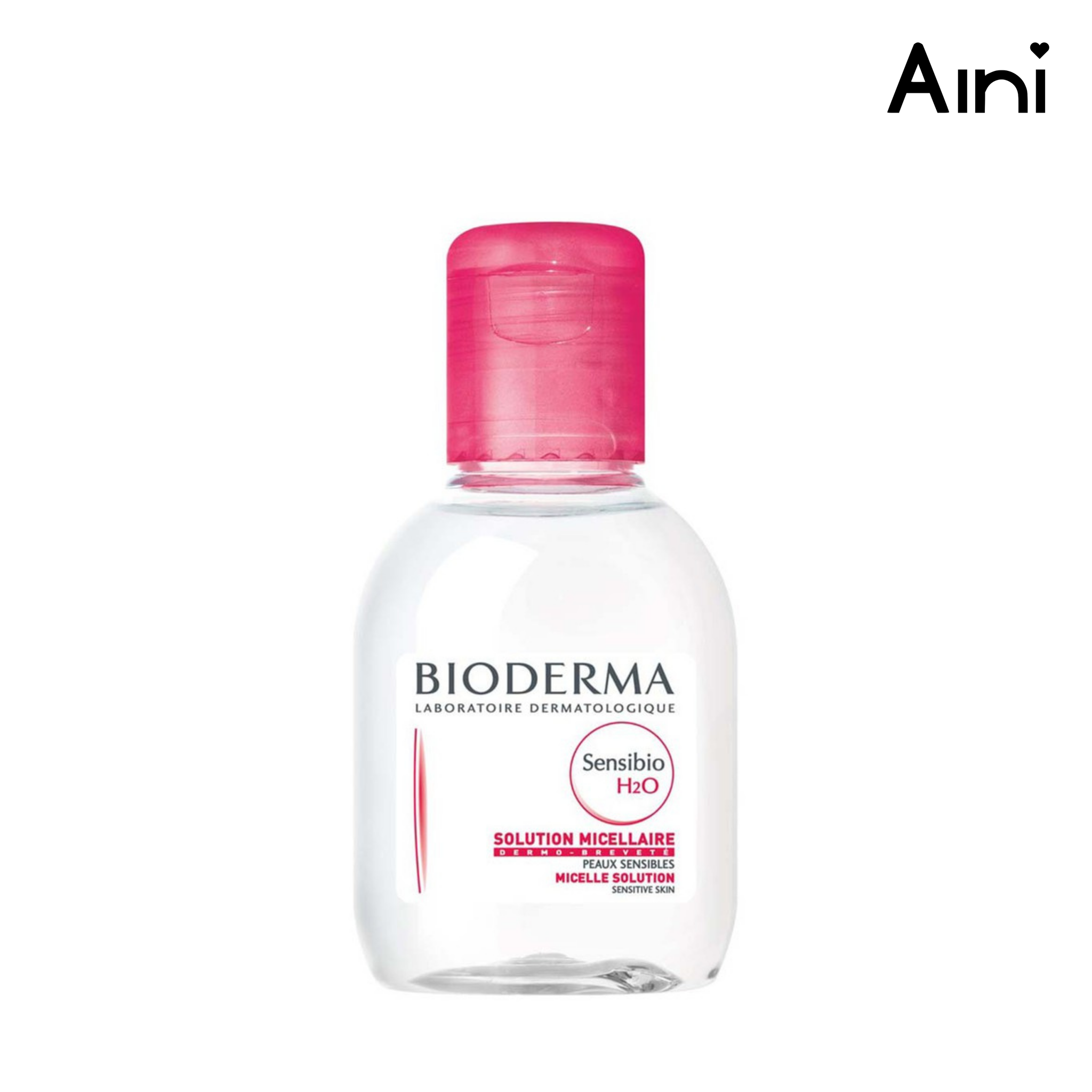 Nước Tẩy Trang Dành Cho Da Nhạy Cảm BIODERMA Sensibio H20 Hồng (100ml)