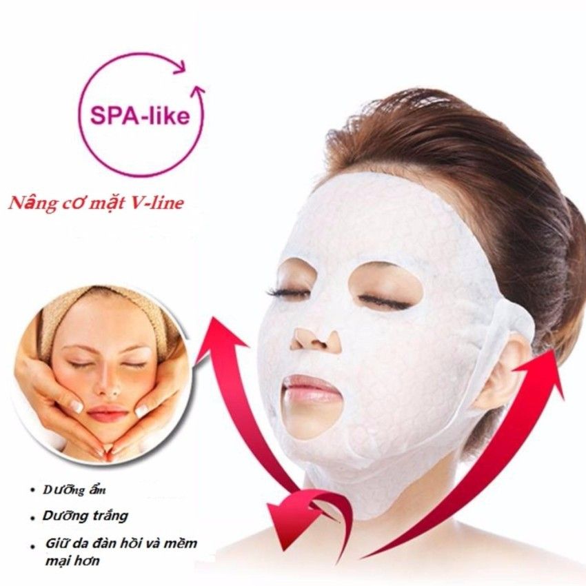 Mặt Nạ Nâng Cơ 360 Giữ Ẩm SEXYLOOK Nha Đam - Hộp 10 Miếng