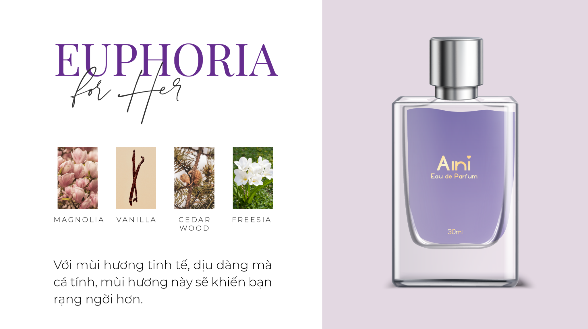 NƯỚC HOA AINI - SERIES FOR HER
