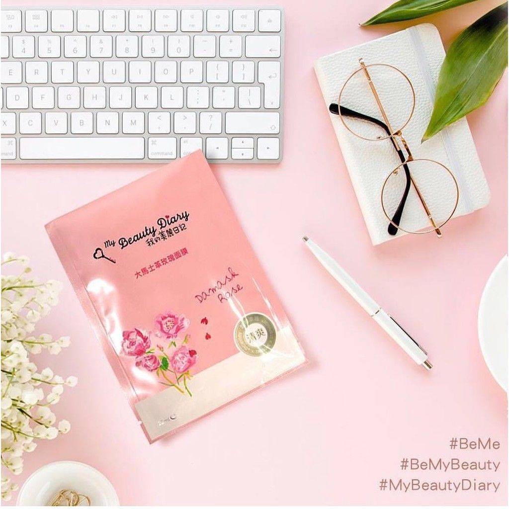 Mặt Nạ My Beauty Diary Hoa Hồng - Damascus Rose ( Hộp 8 Miếng )