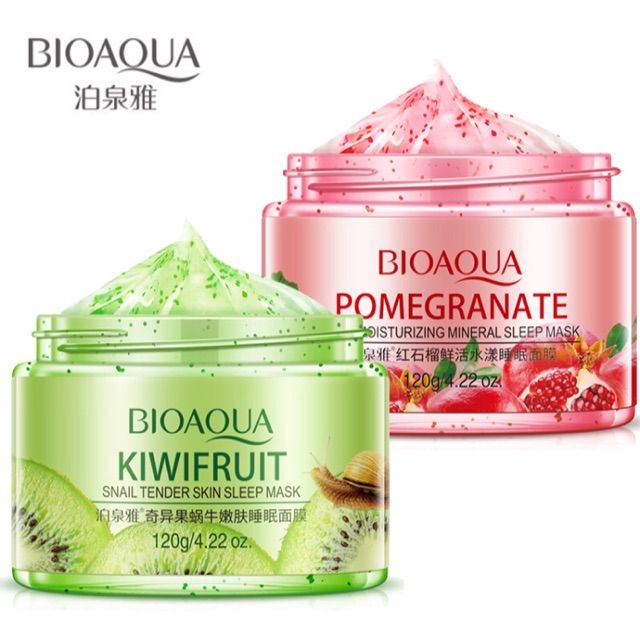Mặt Nạ Ngủ Hoa Quả BIOAQUA 120g
