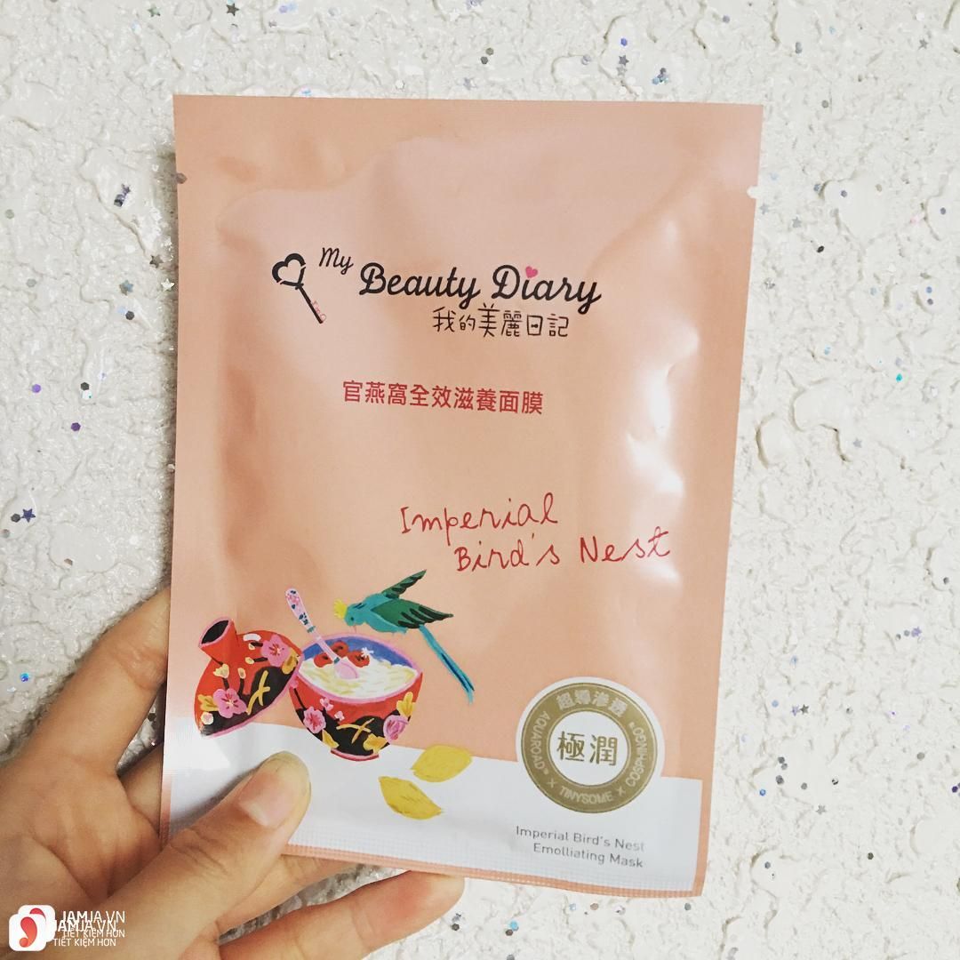 Mặt Nạ My Beauty Diary Tổ Yến Đỏ - Imperial Bird's Nest ( Hộp 8 Miếng )