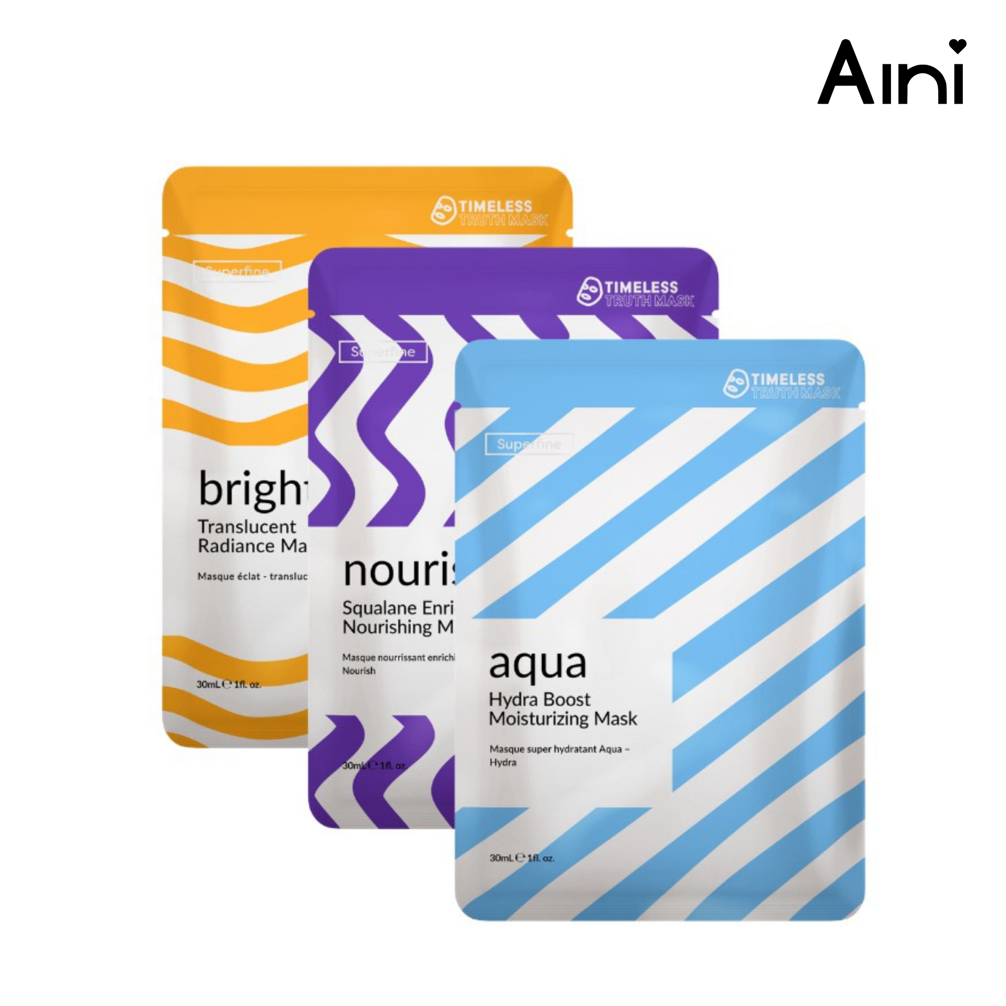 Hộp 5 Miếng Mặt Nạ Timeless Truth Mask Superfine Series