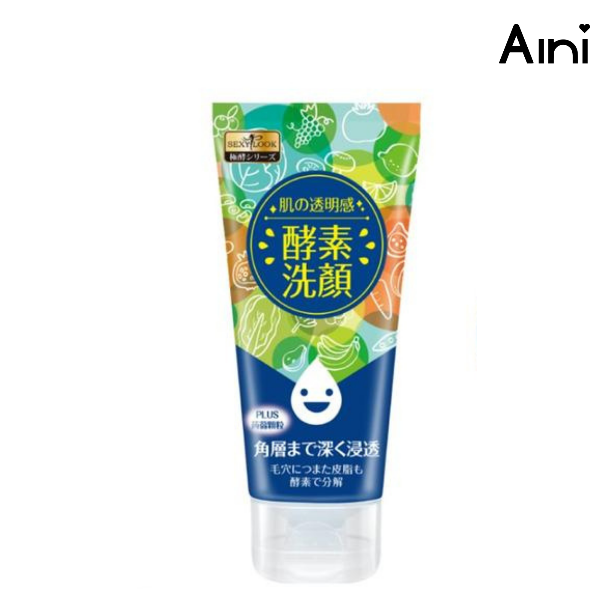 Sữa Rửa Mặt Hạt Massage Siêu Nhỏ SEXYLOOK 120G (xanh dương)