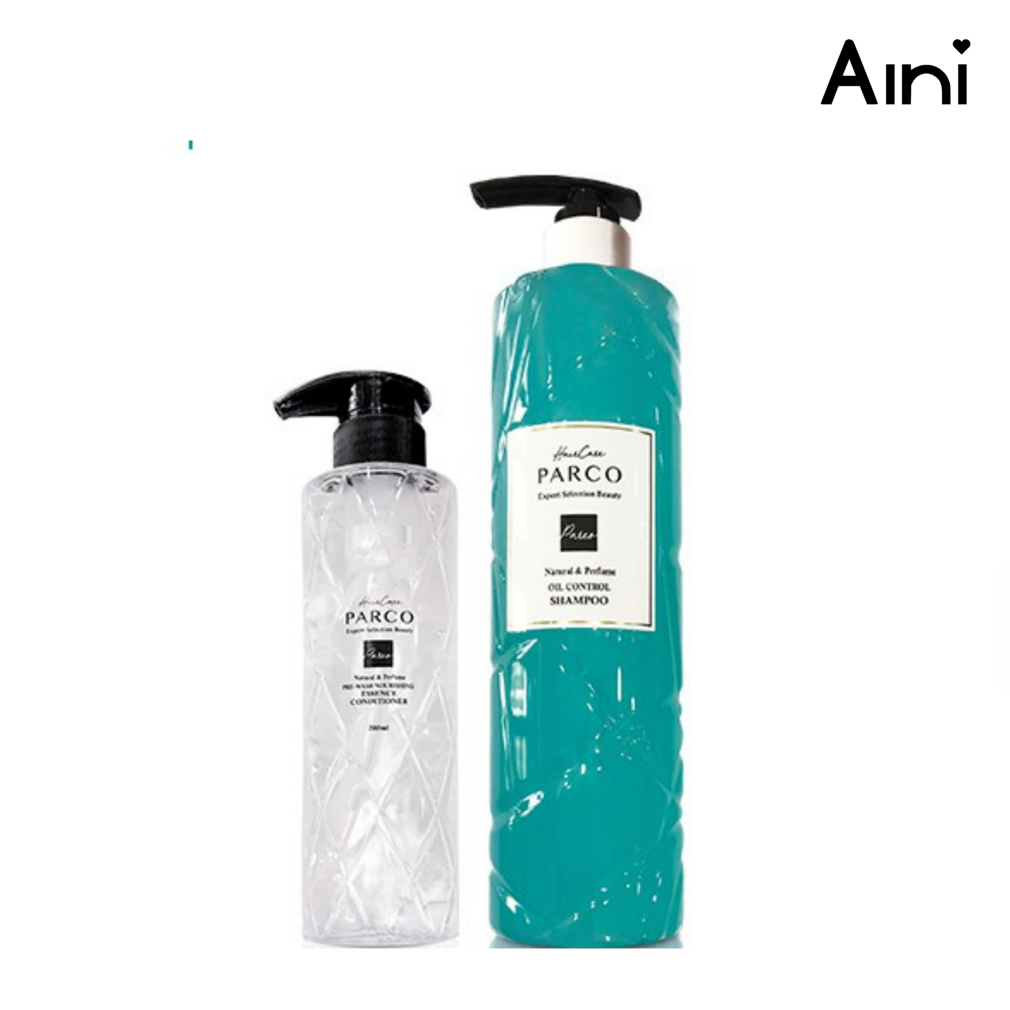 Combo dầu gội PARCO Dưỡng Tóc Chắc Khỏe - Kiềm dầu hiệu quả (Dầu gội xanh + Tinh chất)
