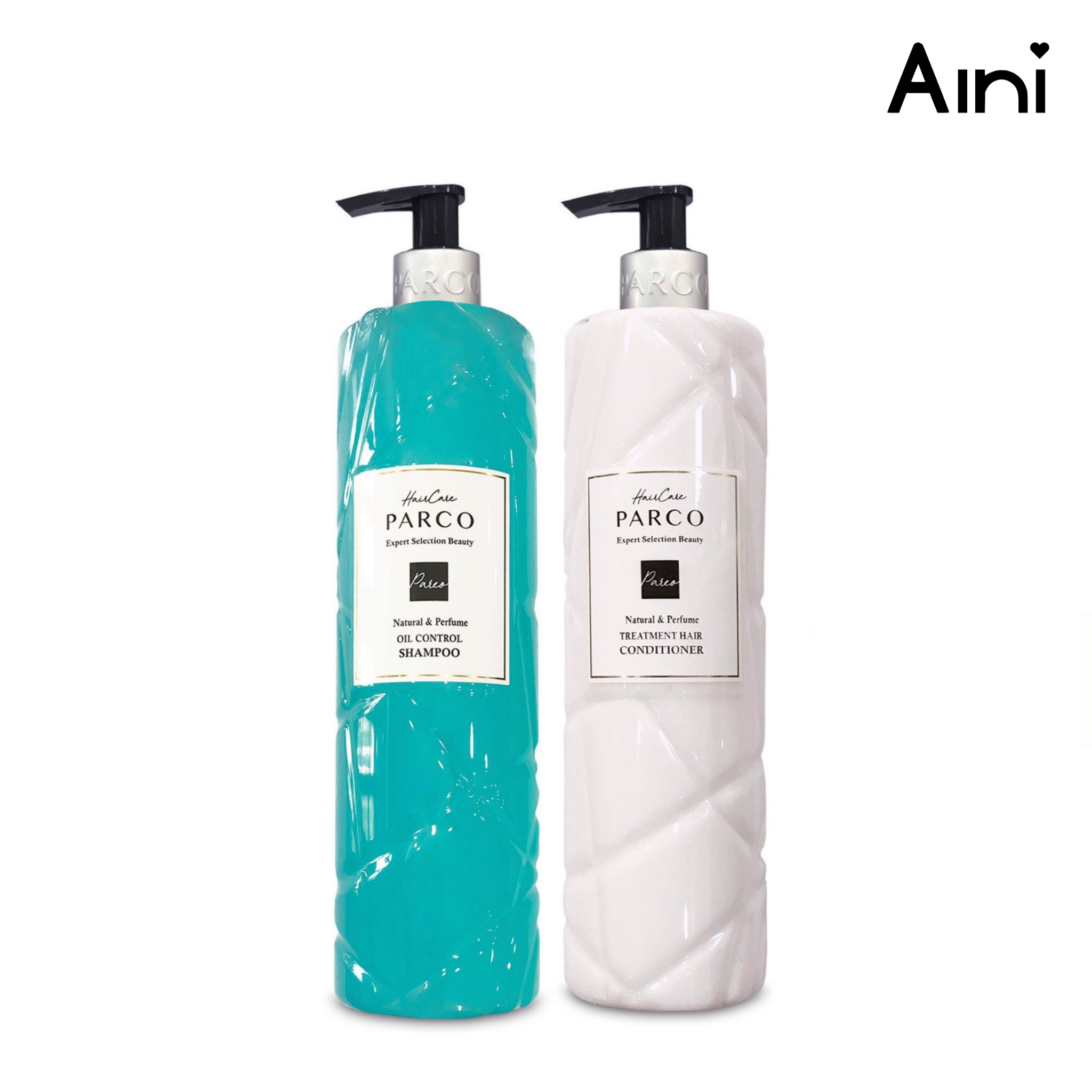 Combo dầu gội Parco Phục Hồi Tóc Chuyên Sâu - Kiềm dầu hiệu quả (Dầu gội Xanh+ dầu xả)