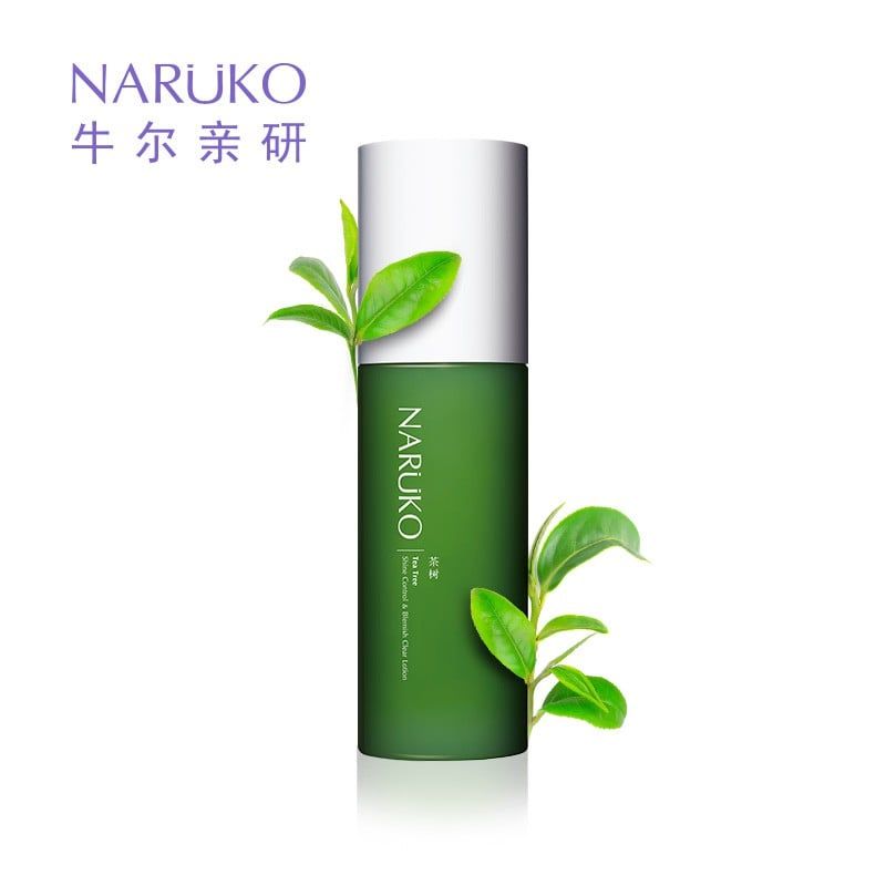 Nước Hoa Hồng Tràm Trà NARUKO - Tea tree shine control and blemish clear toner 150ml
