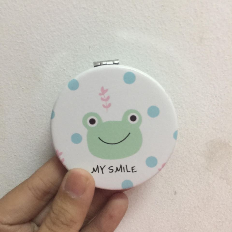 Gương 2 mặt mini siêu kute