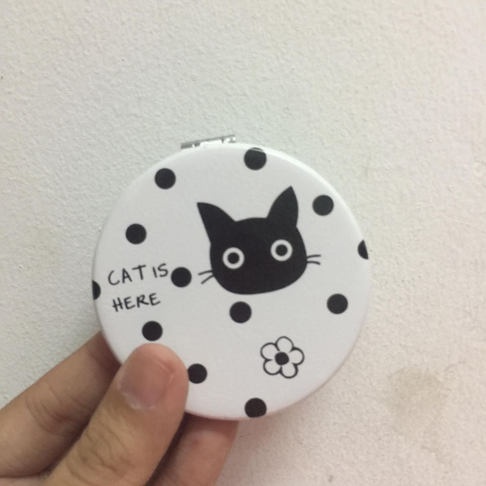 Gương 2 mặt mini siêu kute