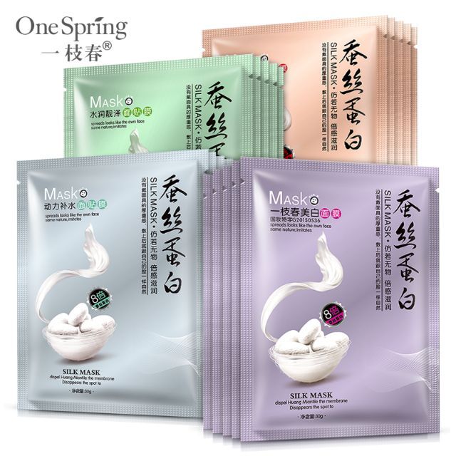 Mặt nạ lụa tờ tằm One Spring Silk mask