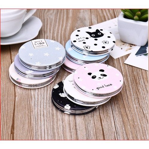 Gương 2 mặt mini siêu kute