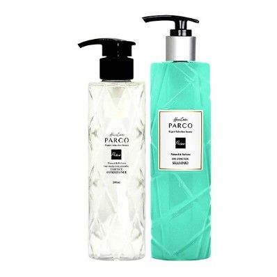 Combo dầu gội PARCO Dưỡng Tóc Chắc Khỏe - Kiềm dầu hiệu quả (Dầu gội xanh + Tinh chất)