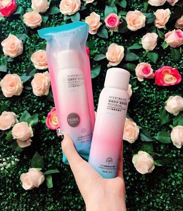 Xịt Chống Nắng Trắng Da MayCreate 150ml