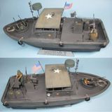  Mô hình tàu tuần tra U.S. Navy PBR 31 Mk.II Patrol Boat River Pibber 1/35 - Tamiya 35150 