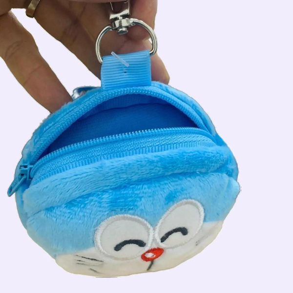  Bóp nhỏ hình mặt Doraemon - Hàng bản quyền chính hãng 