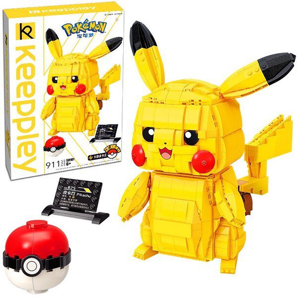  Đồ chơi lắp ráp xếp hình Pikachu Large Pokemon Keeppley - S0101 