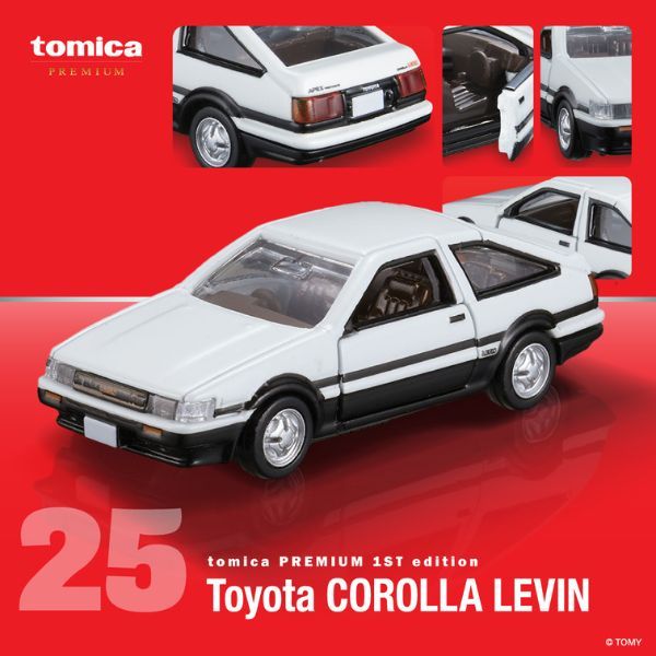Tomica Premium No. 25 Toyota Corolla Levin Special First Edition ...
