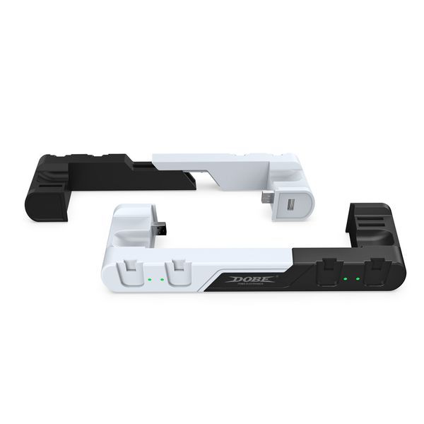  Đế sạc Joy-con mở rộng gắn Dock Nintendo Switch OLED DOBE - Đen Trắng - TNS-0122B 