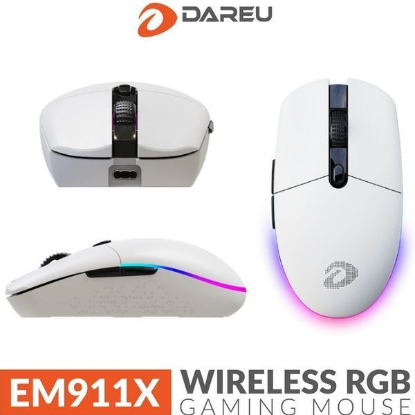  Chuột không dây Gaming DAREU EM911X RGB Lightweight 