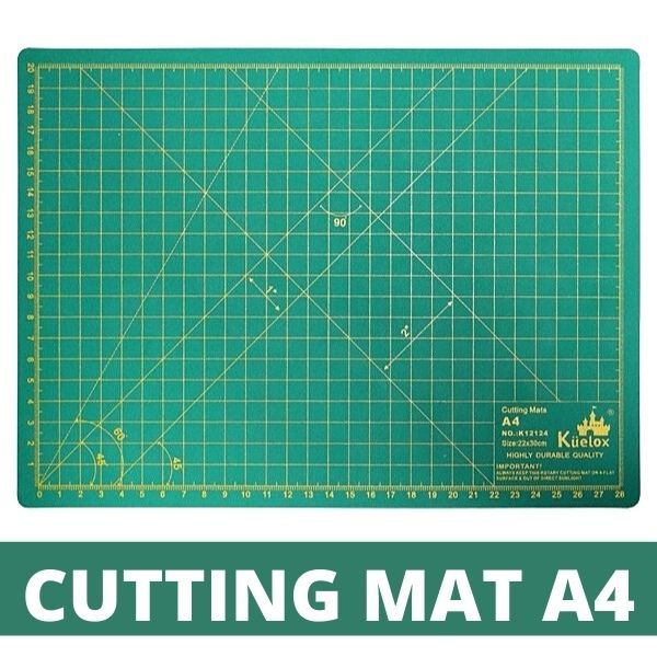  Tấm lót cao su PVC cắt mô hình, giấy - Cutting Mat Size A4 