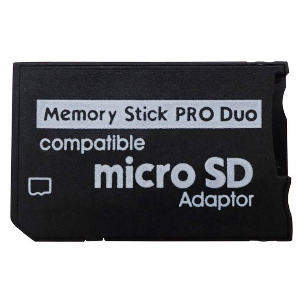  Áo thẻ nhớ adaptor MicroSD cho PSP 1000 2000 3000 - Memory Stick DUO Adapter 