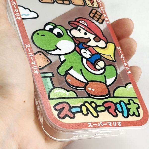  Case ốp cho iPhone 13/Pro/Pro Max hình Super Mario Yoshi 