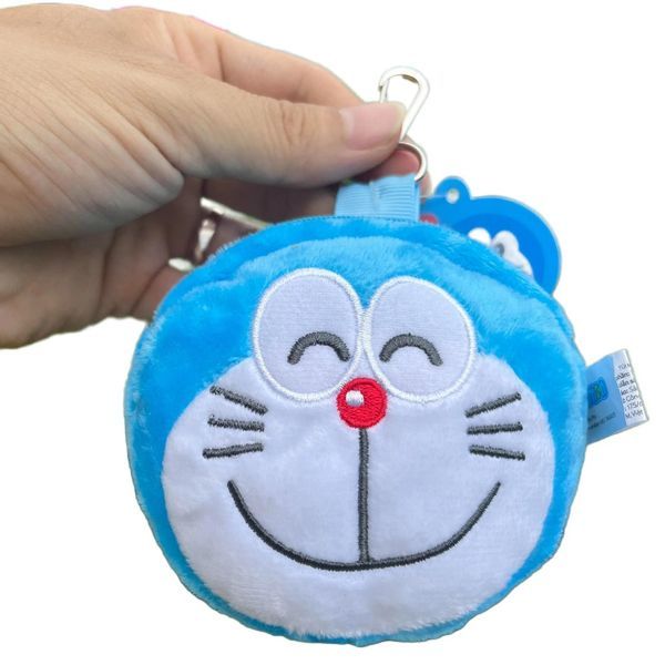  Bóp nhỏ hình mặt Doraemon - Hàng bản quyền chính hãng 
