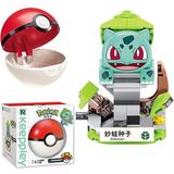  Đồ chơi lắp ráp xếp hình Pokemon Mini Bulbasaur Keeppley - B0104 