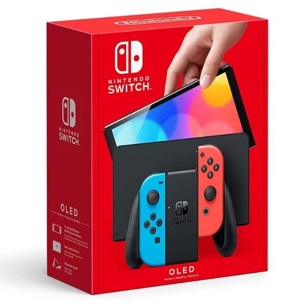  Nintendo Switch OLED Model Neon Set - Nâng cấp mới, chơi game đã hơn 