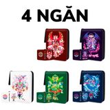  Album 4 ngăn đựng bài Pokemon TCG hình nghệ thuật hệ Pokemon 