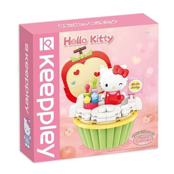  Keeppley Sanrio Apple Cupcake Hello Kitty K20813 