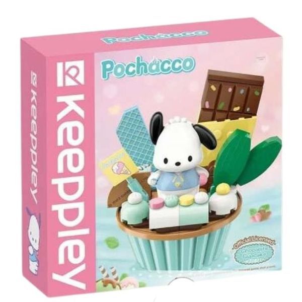  Keeppley Sanrio Chocolate Cupcake Pochacco K20821 