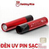  Đèn UV Torch Flashlight Hobby Mio Pin Sạc 