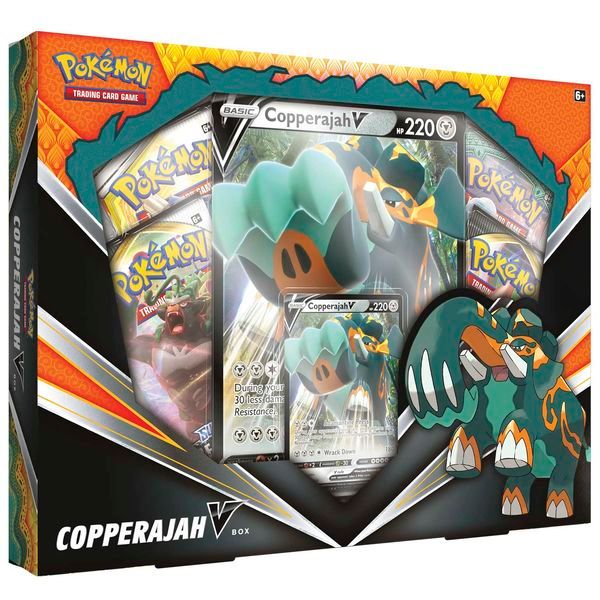  PB123 - Thẻ Bài Pokemon Copperajah V Box 