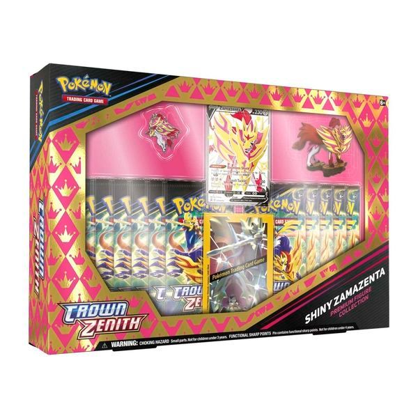  PB165 - Bài Pokemon TCG Crown Zenith Premium Figure Collection Shiny Zamazenta 