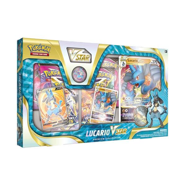  PB150 - Thẻ bài Pokemon TCG Lucario VSTAR Premium Collection 