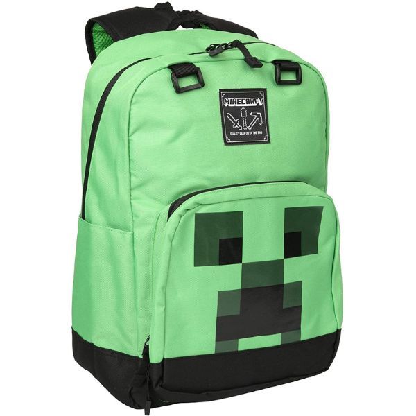  Ba lô Minecraft Creeper đựng cặp sách, Laptop 