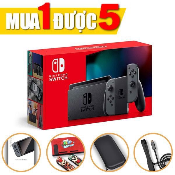  Nintendo Switch New Version Giá Rẻ - Combo tiết kiệm 