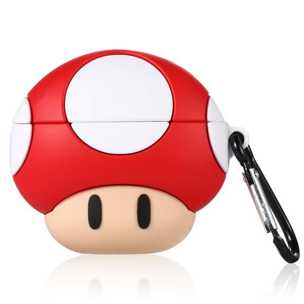  Case ốp AirPods Pro hình nhân vật Mario & Mushroom 