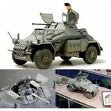  Sd.Kfz.222 Leichter Panzerspahwagen w/Photo Etched Part 1/35 - Tamiya 35270 