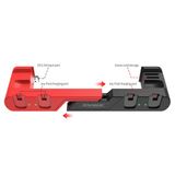  Đế sạc Joy-con 6 trong 1 gắn Dock Nintendo Switch DOBE - Đỏ Đen - TNS-0122 
