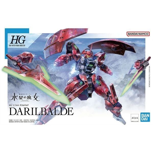 Bandai Spirits Bandai - Mobile Suit Gundam: La Strega Di Mercurio - HG 1/144 Gundam Card Game
